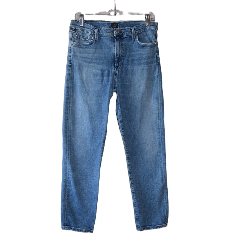 Citizens of Humanity Rocket Crop Jeans Womens 32 Blue High Rise Skinny